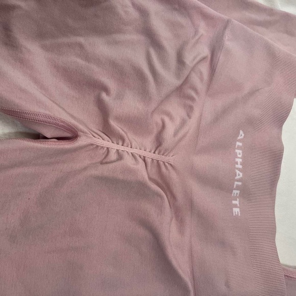 Alphalete booty scrunch workout leggings in Blossom - Picture 2 of 4